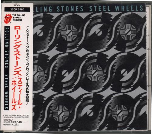 洋楽 ROLLING STONES STEEL WHEELS JAPAN TOUR The Rolling Stones 1990/03 Steel Wheels Japan tour / album